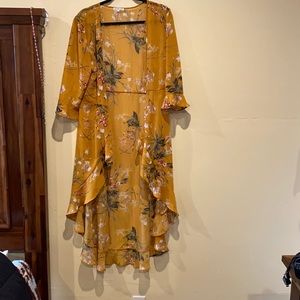 Floral kimono